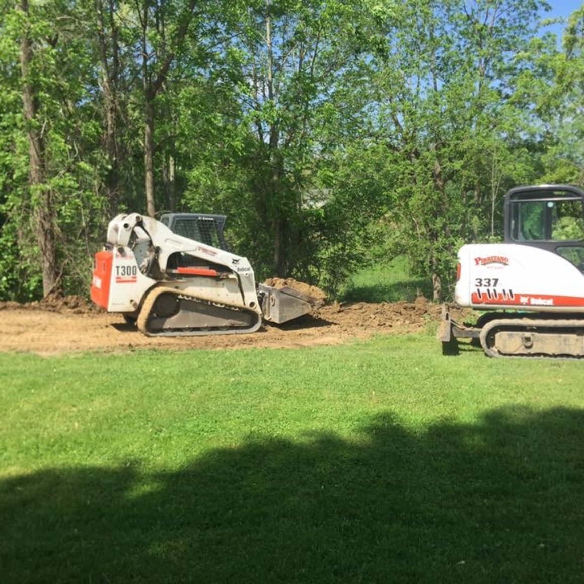 lot clearing and residential site excavation